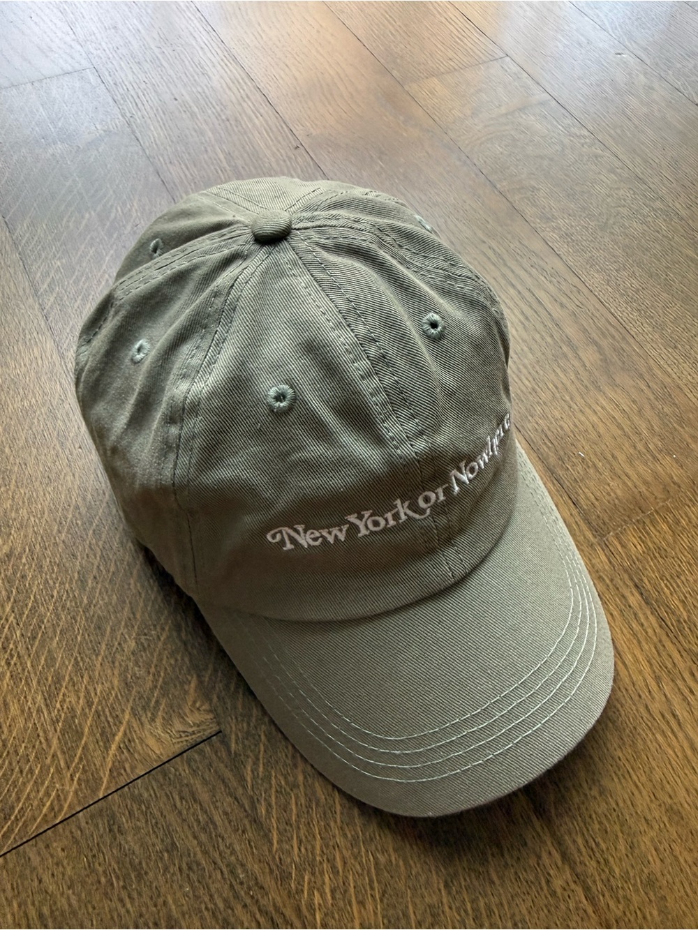 New York or Nowhere NYON Green 'Signature' Dad Cap